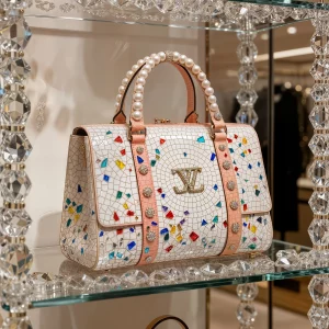 Lana Marks, grace cracked into pattern