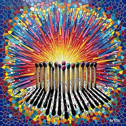 mai-mii jewel static mosaic