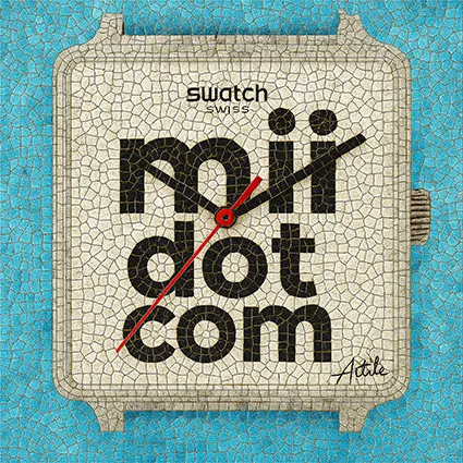 Colorful mosaic SwARTch artwork