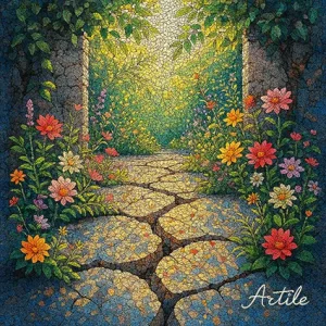 artile-home-01 Tesserae ArTile artwork - botanical rewilding style